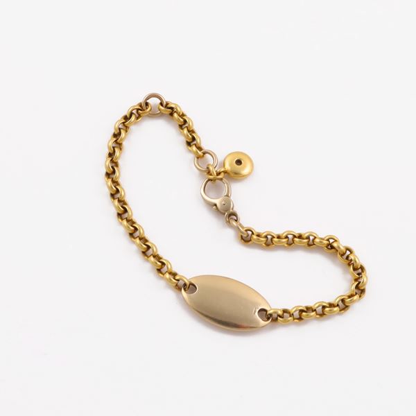 18KT GOLD AND DIAMOND BRACELET, POMELLATO  - Auction JEWELRY, WATCHES, AND SILVERWARE - Casa d'Aste International Art Sale