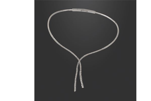 18KT GOLD AND DIAMONDS NECKLACE, DAMIANI