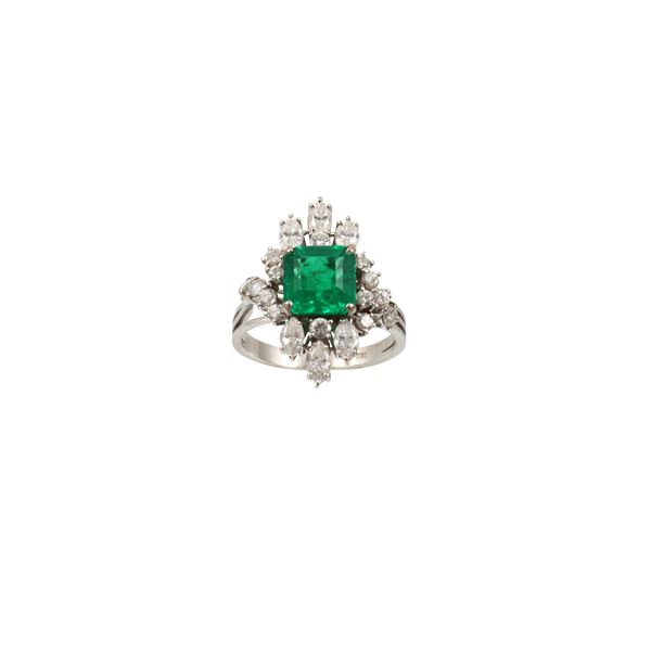ANELLO, SMERALDO COLOMBIA
