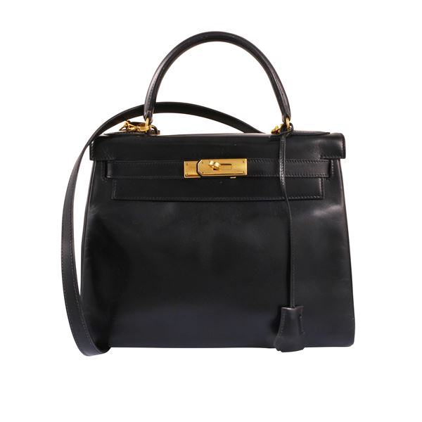 Hermes - HERMÈS, "Kelly 28" Vintage