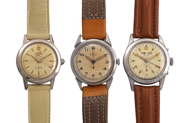 Lot of Three Wristwatches  - Auction Vintage and Modern Watches - Casa d'Aste International Art Sale