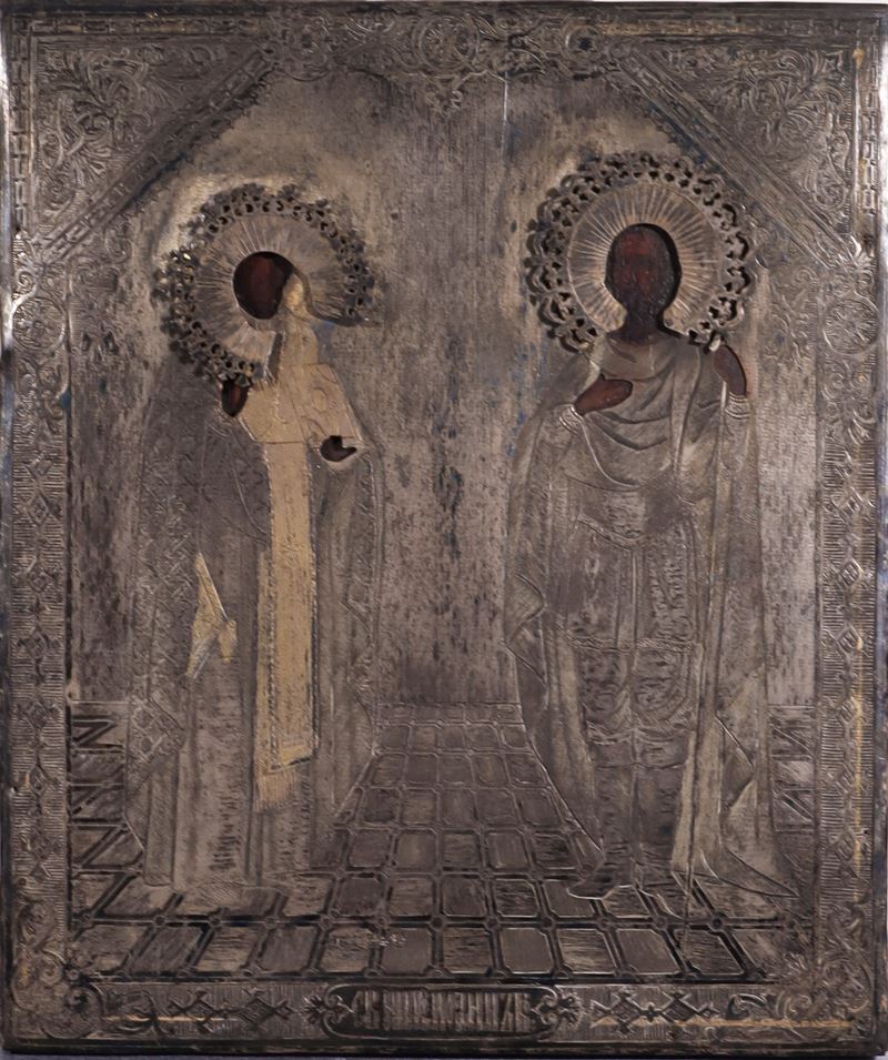 raffigurante San Nicola e San Giovanni Guerriero