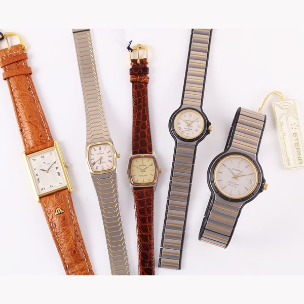 Lotto di nr. 5 orologi