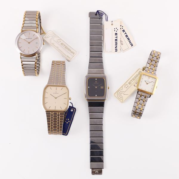 Eterna - Eterna - Lotto di nr. 4 orologi