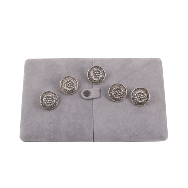 925 SILVER BUTTONS, GIANMARIA BUCCELLATI