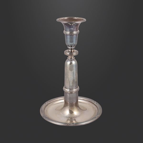 925 SILVER CANDLESTICK, GIANMARIA BUCCELLATI  - Auction IMPORTANT JEWELRY - Casa d'Aste International Art Sale