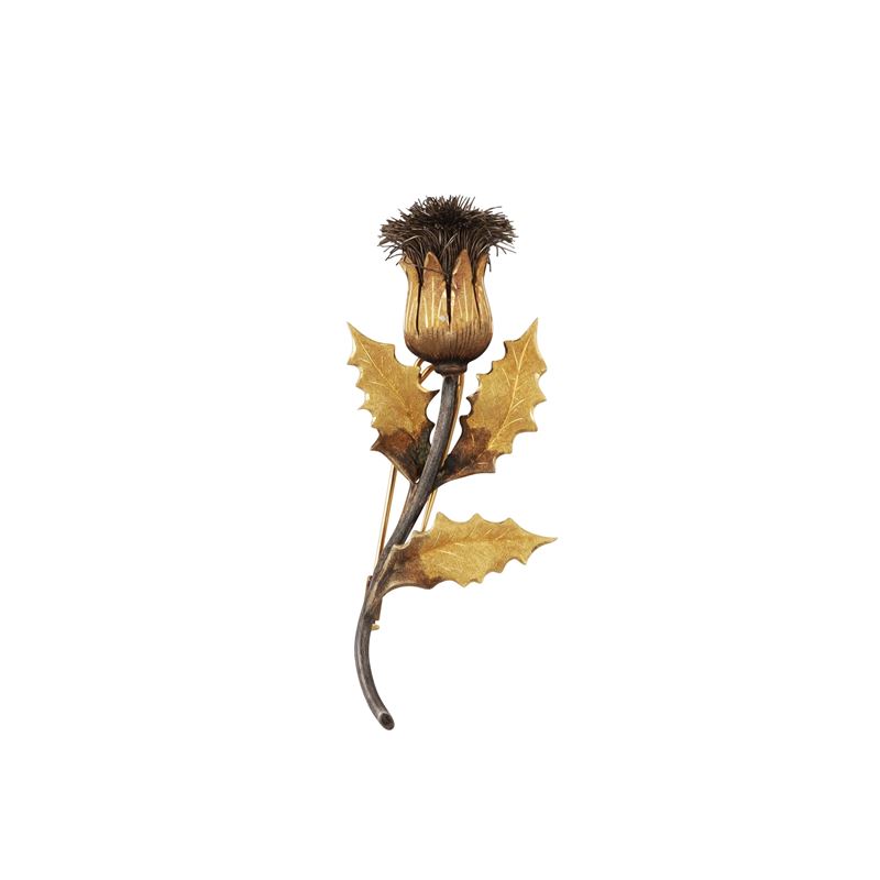 Spilla, Buccellati "cardo"