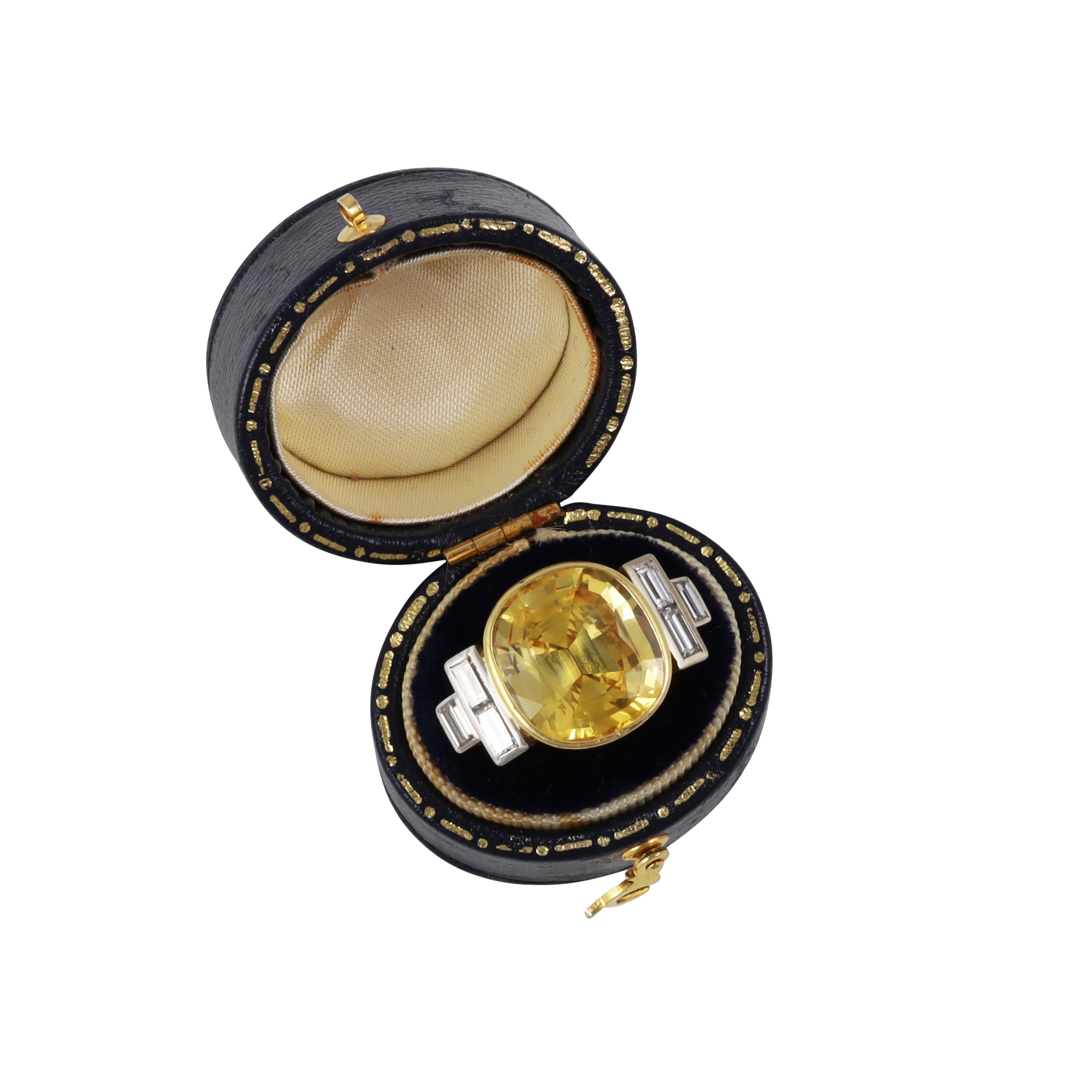 ANELLO, CORINDONE GIALLO