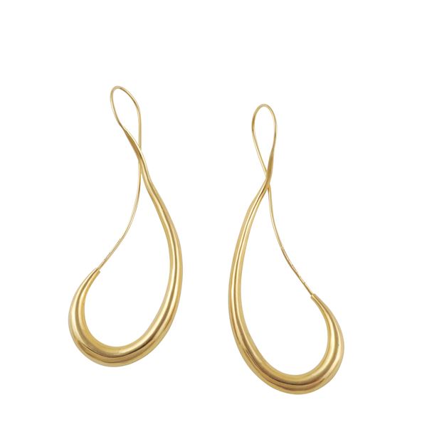 18KT GOLD EARRINGS  - Auction IMPORTANT JEWELRY - Casa d'Aste International Art Sale