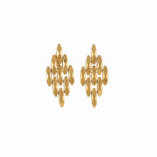 18KT GOLD EARRINGS  - Auction JEWELRY, WATCHES, AND SILVERWARE - Casa d'Aste International Art Sale