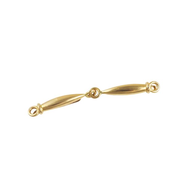 18KT GOLD COLLARCLIP