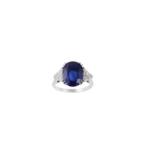 ANELLO, ZAFFIRO SRI LANKA "ROYAL BLUE"