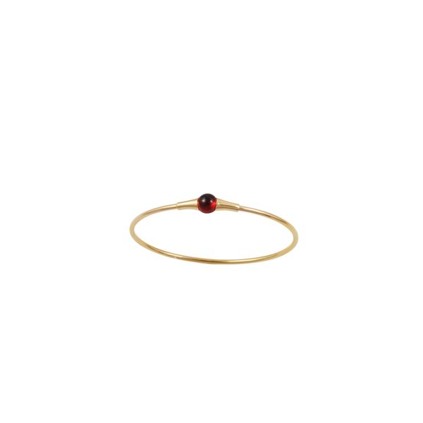 * 18KT GOLD AND GARNET BANGLE, POMELLATO "M'Ama Non M'Ama"  - Auction IMPORTANT JEWELRY - Casa d'Aste International Art Sale