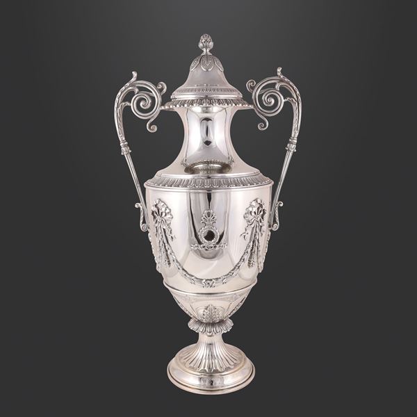 925 SILVER VASE, FABERGÉ  - Auction IMPORTANT JEWELRY - Casa d'Aste International Art Sale