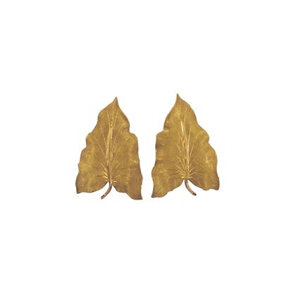 * Orecchini, Buccellati "foglia di Arum"