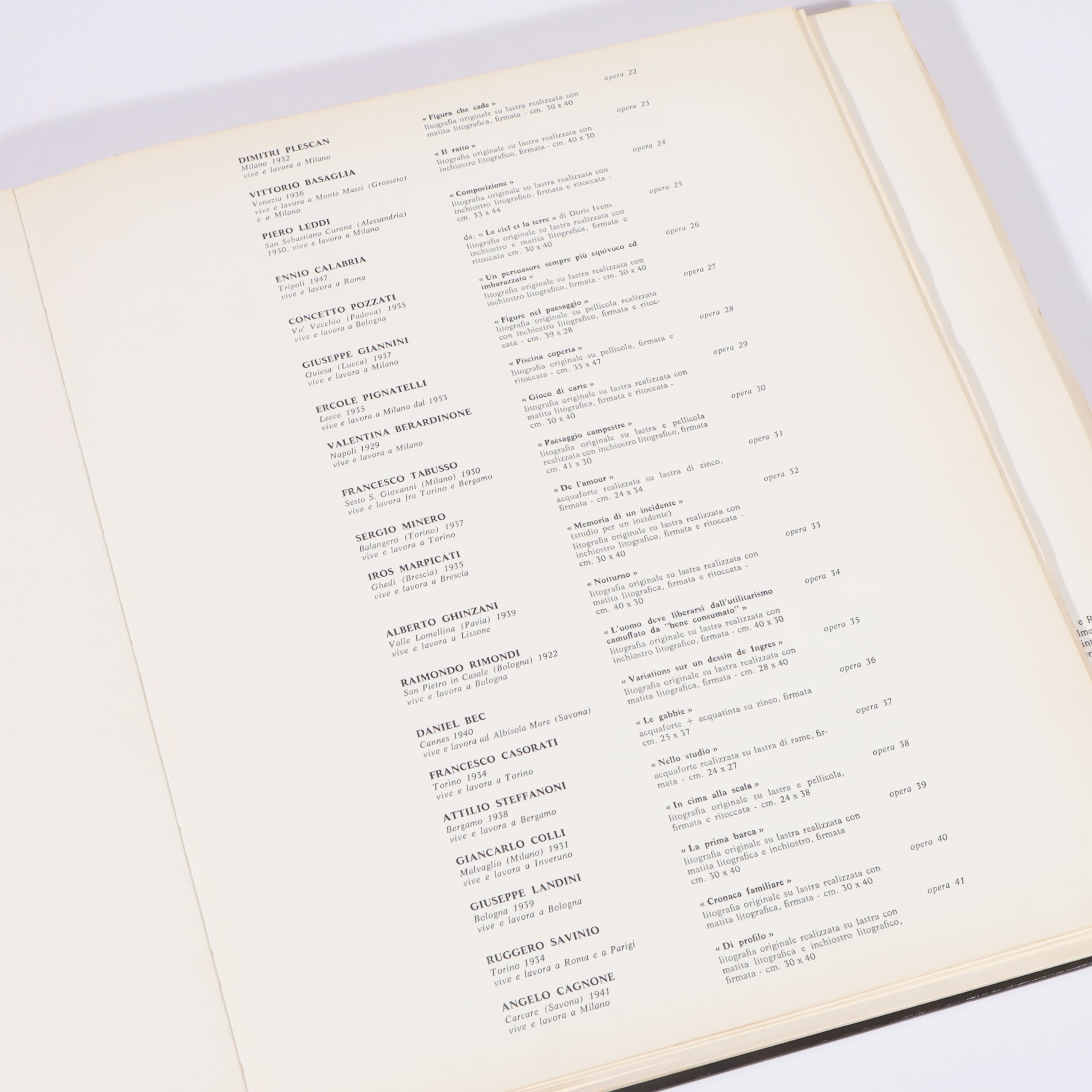 Libro 40 disegni "Maestri Moderni"