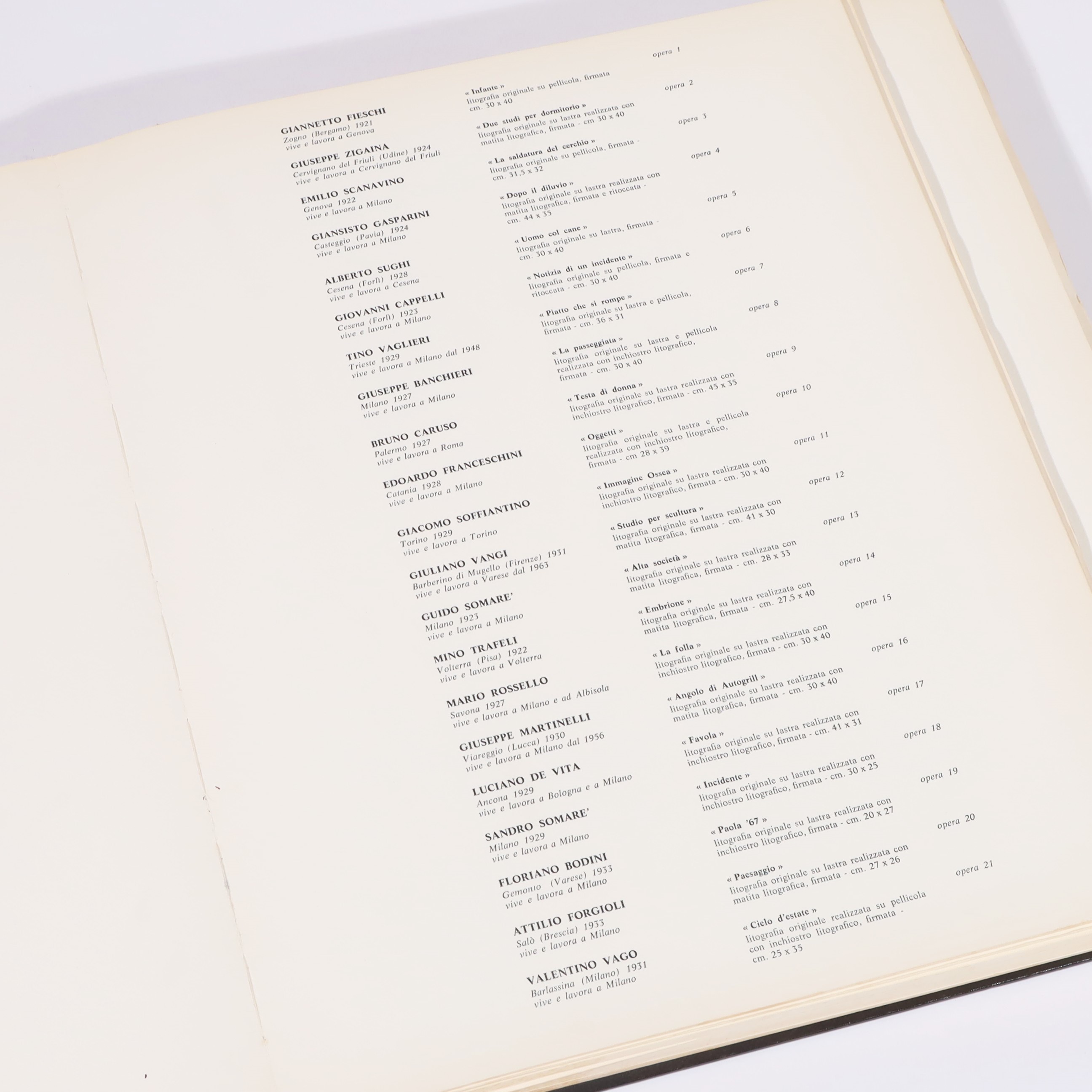 Libro 40 disegni "Maestri Moderni"