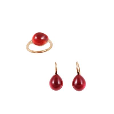 Parure, Pomellato “rouge Passion”