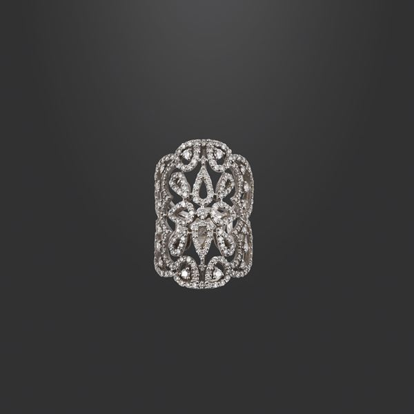 18KT GOLD AND DIAMONDS RING, CRIVELLI  - Auction IMPORTANT JEWELRY - Casa d'Aste International Art Sale