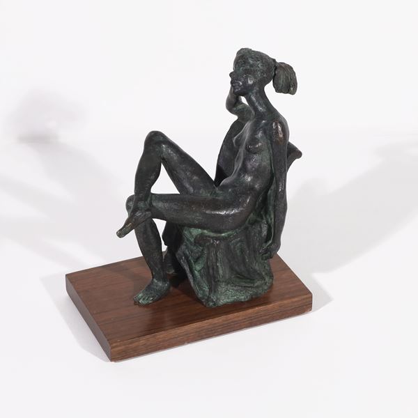 SCULTURA "NUDO FEMMINILE" di Michele Zappino - anni '90