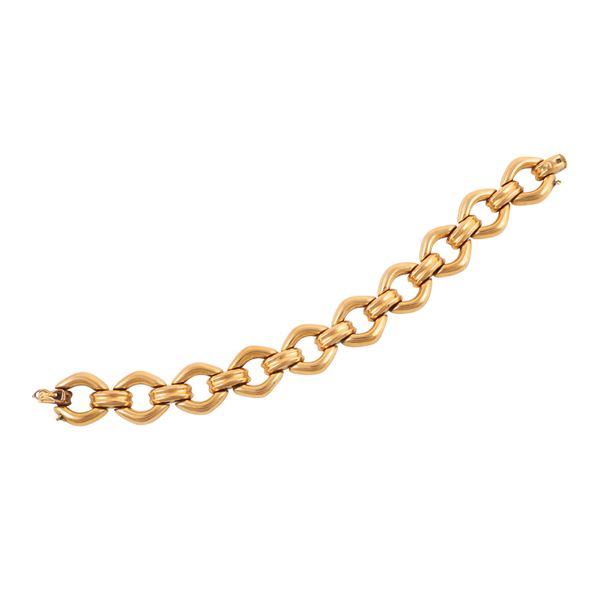 18KT GOLD BRACELET  - Auction JEWELRY, SILVER AND LUXURY BAG - Casa d'Aste International Art Sale