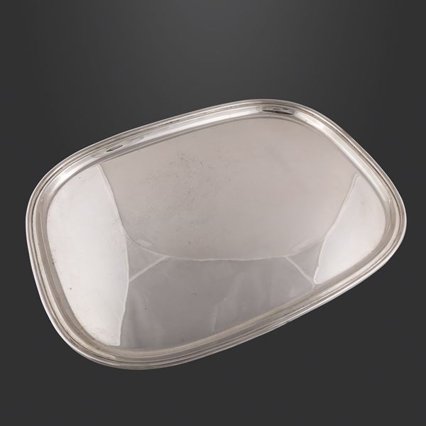 800 SILVER OVAL TRAY  - Auction IMPORTANT JEWELRY - Casa d'Aste International Art Sale