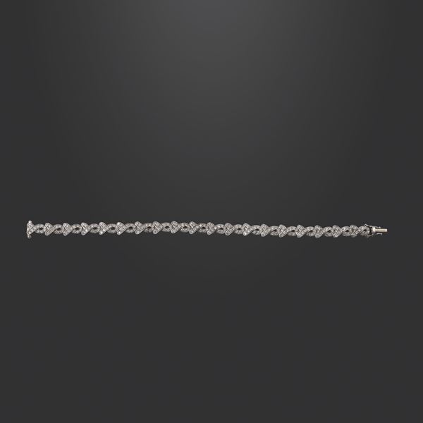 18KT GOLD AND DIAMONDS BRACELET  - Auction IMPORTANT JEWELRY - Casa d'Aste International Art Sale