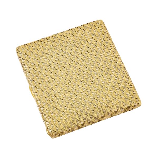 18KT GOLD CIGARETTE CASE