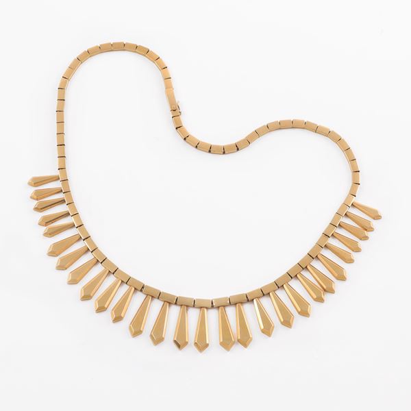 18KT GOLD NECKLACE, WEINGRILL  - Auction JEWELRY, SILVER AND LUXURY BAG - Casa d'Aste International Art Sale