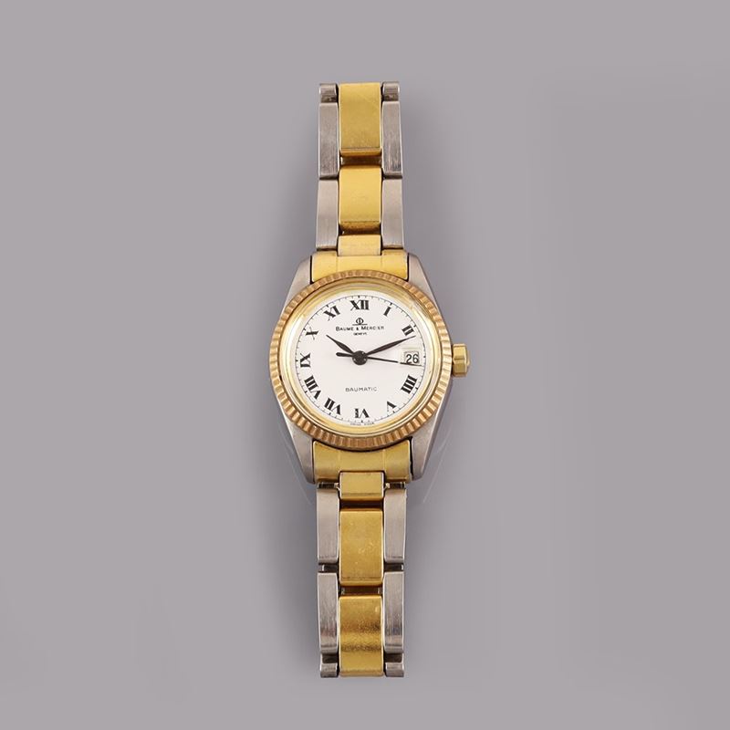 Baume Et Mercier - Orologio in Acciaio e Oro
