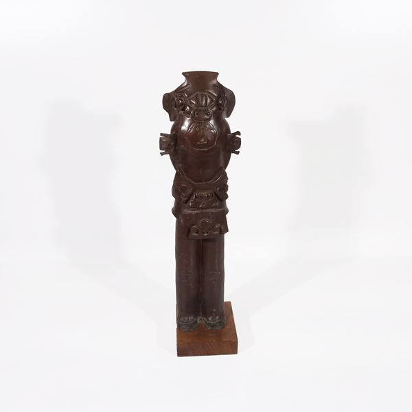 Roberto Sebastian Matta - Scultura in bronzo 67 x 20 cm