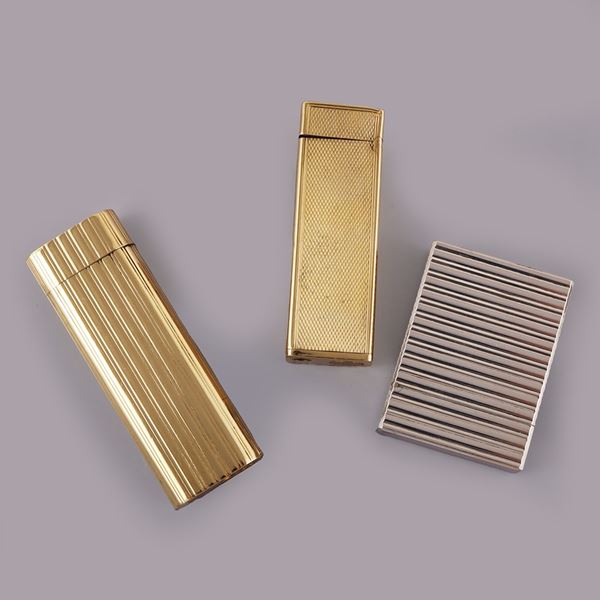 LOT OF THREE LIGHTERS  - Auction JEWELS OF THE HEART - Casa d'Aste International Art Sale