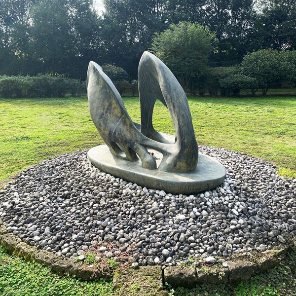 A. Masson - Big bronze statue "Mating Animals"