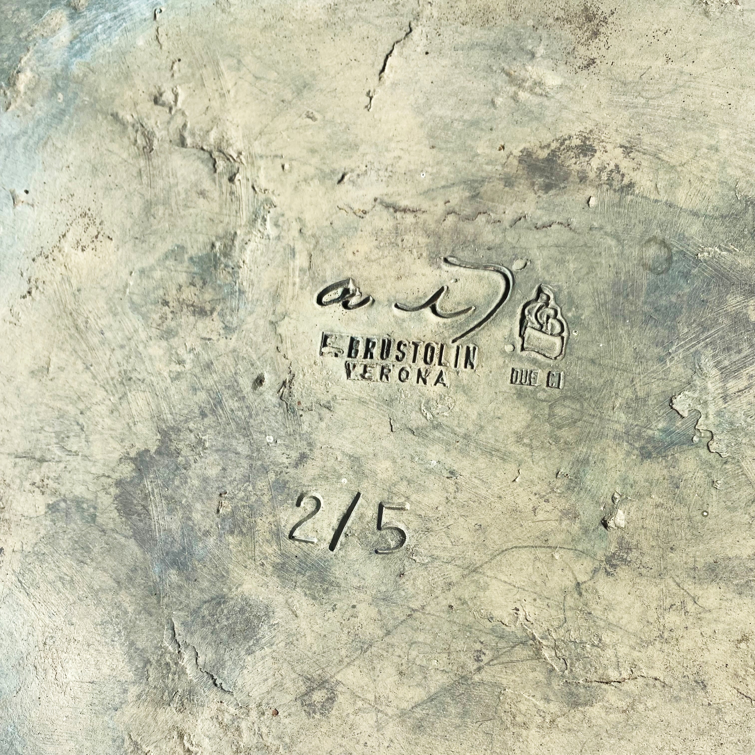 A. Masson - Grande statua in bronzo "Animali accoppiati"