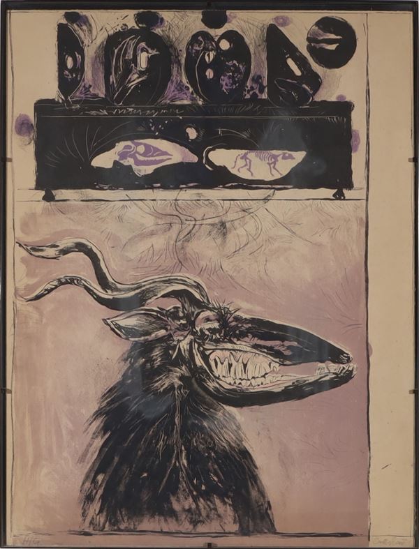 GRAHAM SUTHERLAND - "Senza titolo"  