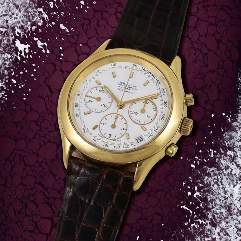 Zenith El Primero Oro 18kt