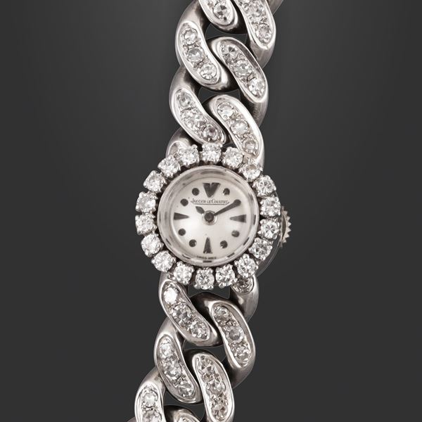 18KT GOLD AND DIAMONDS BRACELET - WRIST WATCH