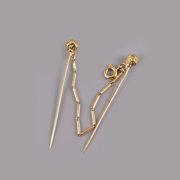 18KT GOLD PINS
