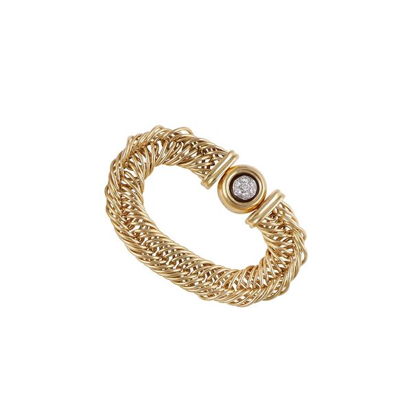 18KT GOLD AND DIAMONDS BRACELET, BY POMELLATO