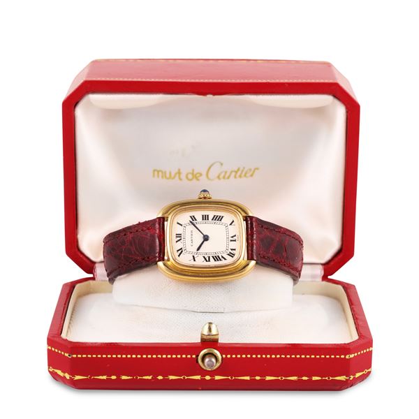 Cartier : Orologio da Polso  - Asta OROLOGI VINTAGE E MODERNI - Casa d'Aste International Art Sale