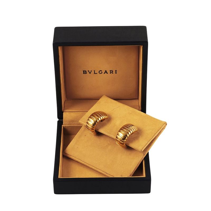 ORECCHINI, BULGARI "Tubogas"