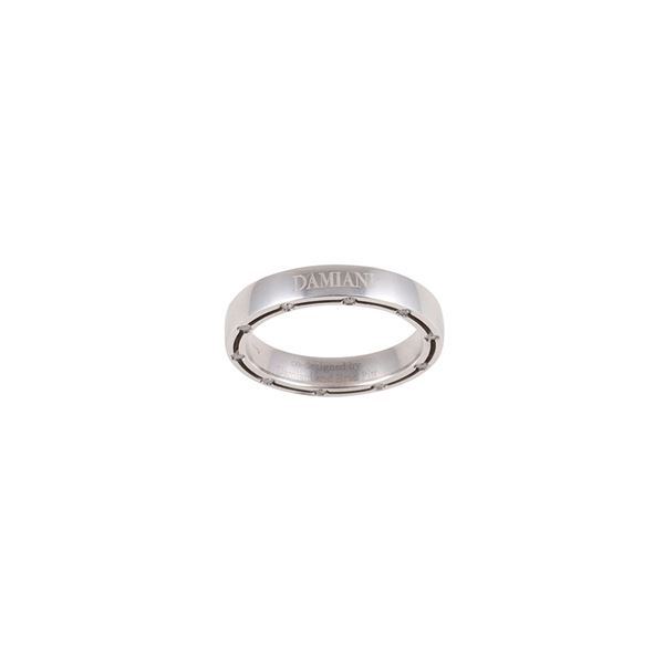 18KT GOLD AND DIAMONDS RING, BY DAMIANI "D.Side"