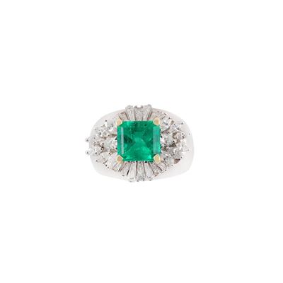 Anello, Smeraldo Colombia