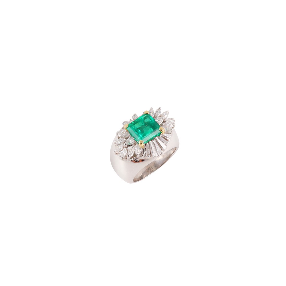 Anello, Smeraldo Colombia