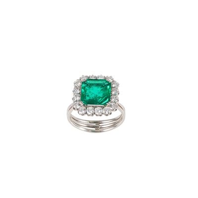 Anello, Smeraldo Colombia