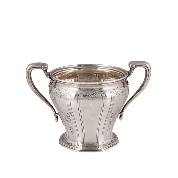 925 SILVER SUGAR BOWL, BY TIFFANY & Co.