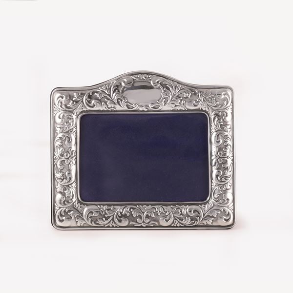 800 SILVER FOIL FRAME AND WOOD
