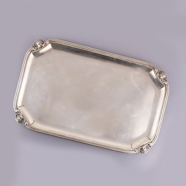 800 SILVER RECTANGULAR TRAY