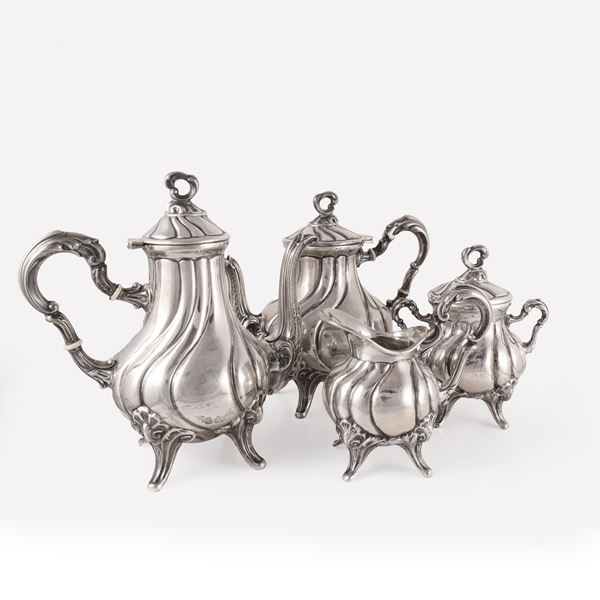 800 SILVER TEA AND COFFEE SERVICE