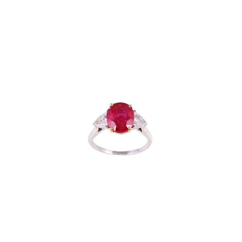 Anello, Rubino Myanmar, Giulio Veronesi